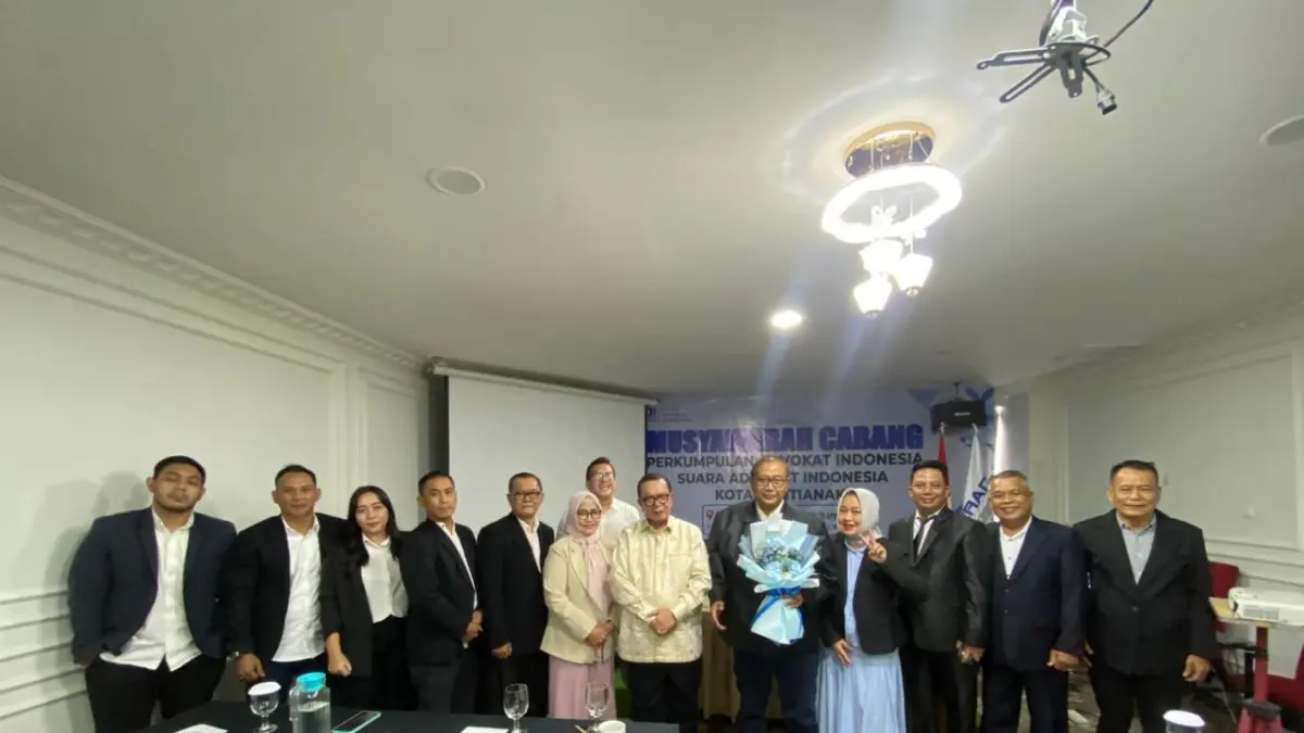 Terpilih di Muscab, Cecep Priyatna Siap Bawa Peradi SAI Pontianak Lebih Profesional dan Responsif terhadap Isu Hukum