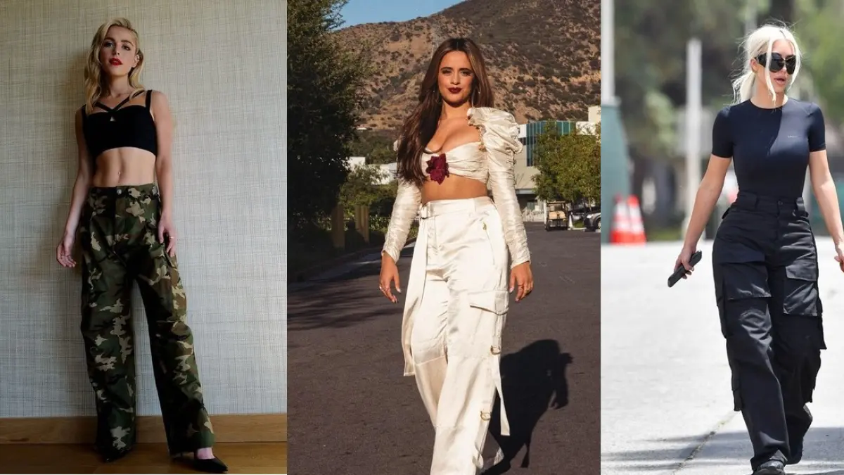 Selebriti Hollywood mengenakan celana cargo (INSTAGRAM)