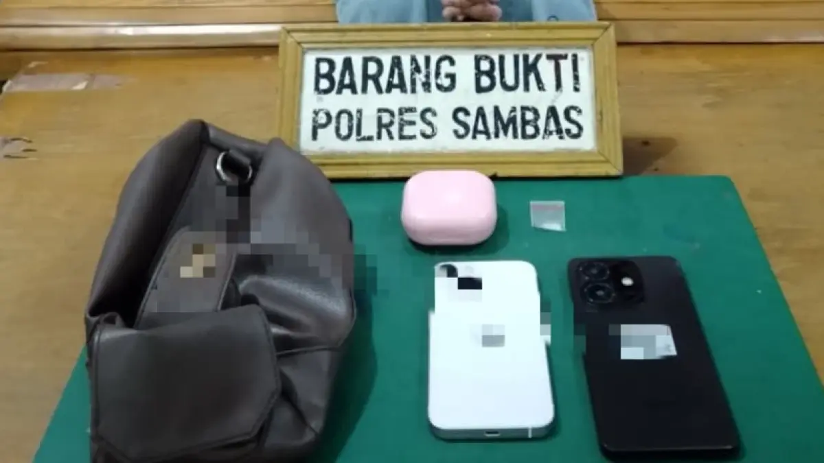 Barang bukti sabu yang diamankan polisi. (ISTIMEWA)