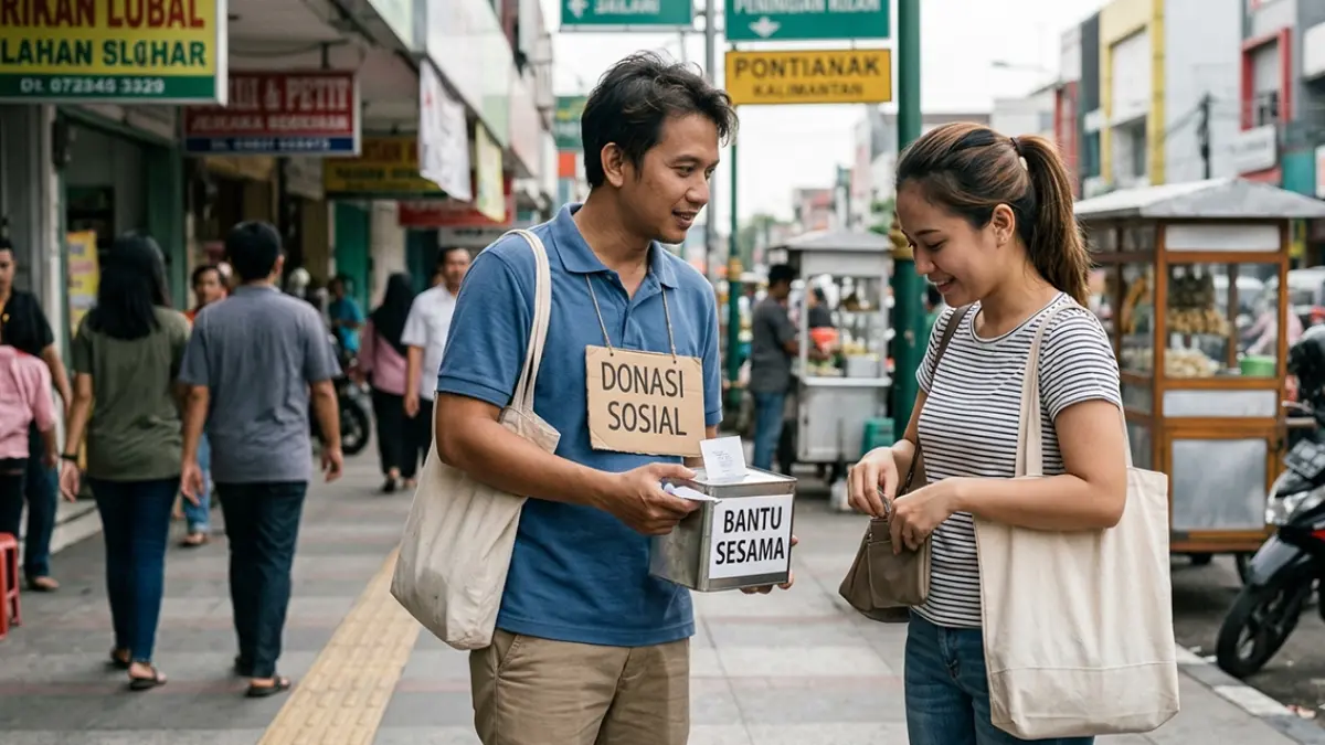 Bahaya Tekanan Sosial dalam Praktik Sumbangan Warga yang Perlu Diwaspadai