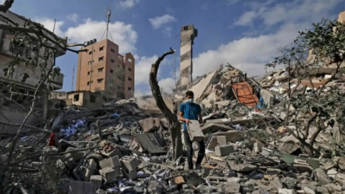 Kondisi Gaza usai dibombardir Israel (DOC JAWA POS) 