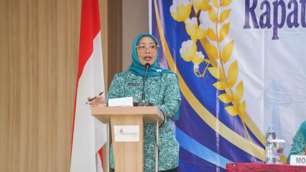 Ketua TP PKK Kalbar Erlina Norsan (ADPIM PEMPROV KALBAR)