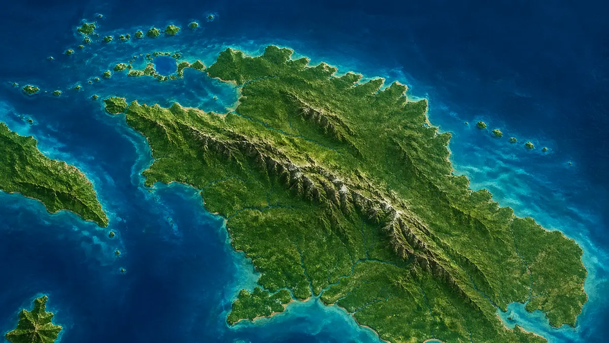 Ilustrasi pulai Irian 