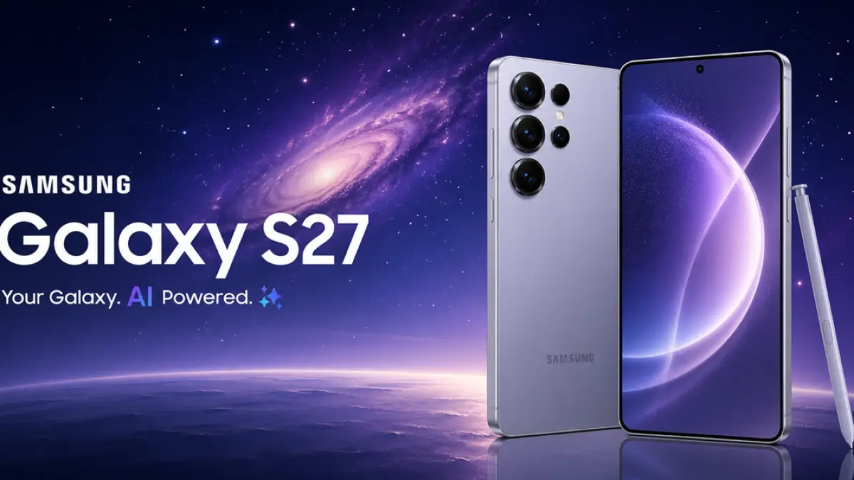 Samsung Galaxy S27 Ultra diprediksi hadir dengan inovasi kamera dan baterai terbaru. (Ilustrasi AI)