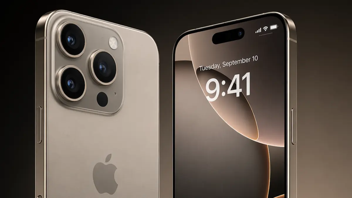 Ilustrasi iPhone 18 Pro dengan desain terbaru dan fitur unggulan (Ilustrasi AI)