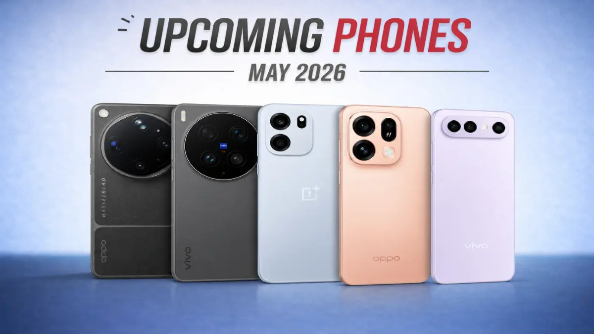 Deretan smartphone yang akan hadir di bulan mei 2026. (GIZMOCHINA)