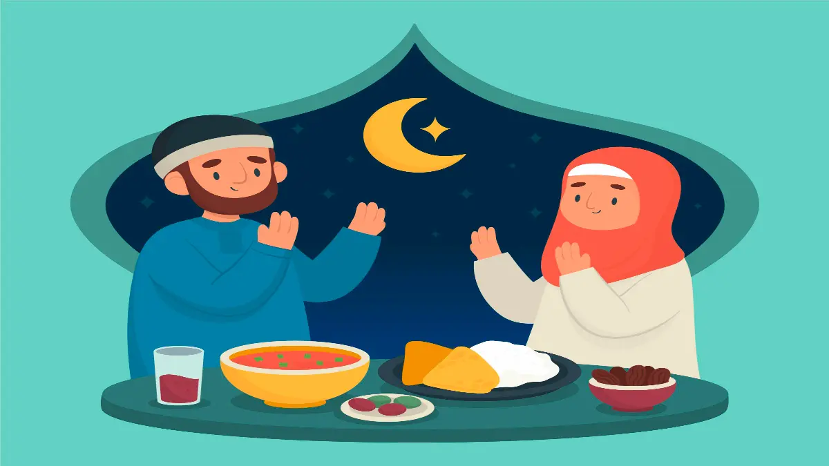 Ilustrasi berbuka puasa sunah di bulan mei 2026. (MAGNIFIC)