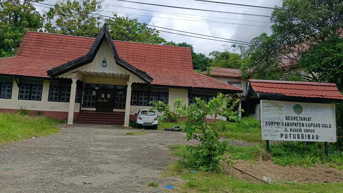 Lokasi eks Korpri Putussibau ini akan dibangun kantor Kemenhaj Kabupaten Kapuas Hulu dan asrama haji. (TAUFIK/PONTIANAK POST)