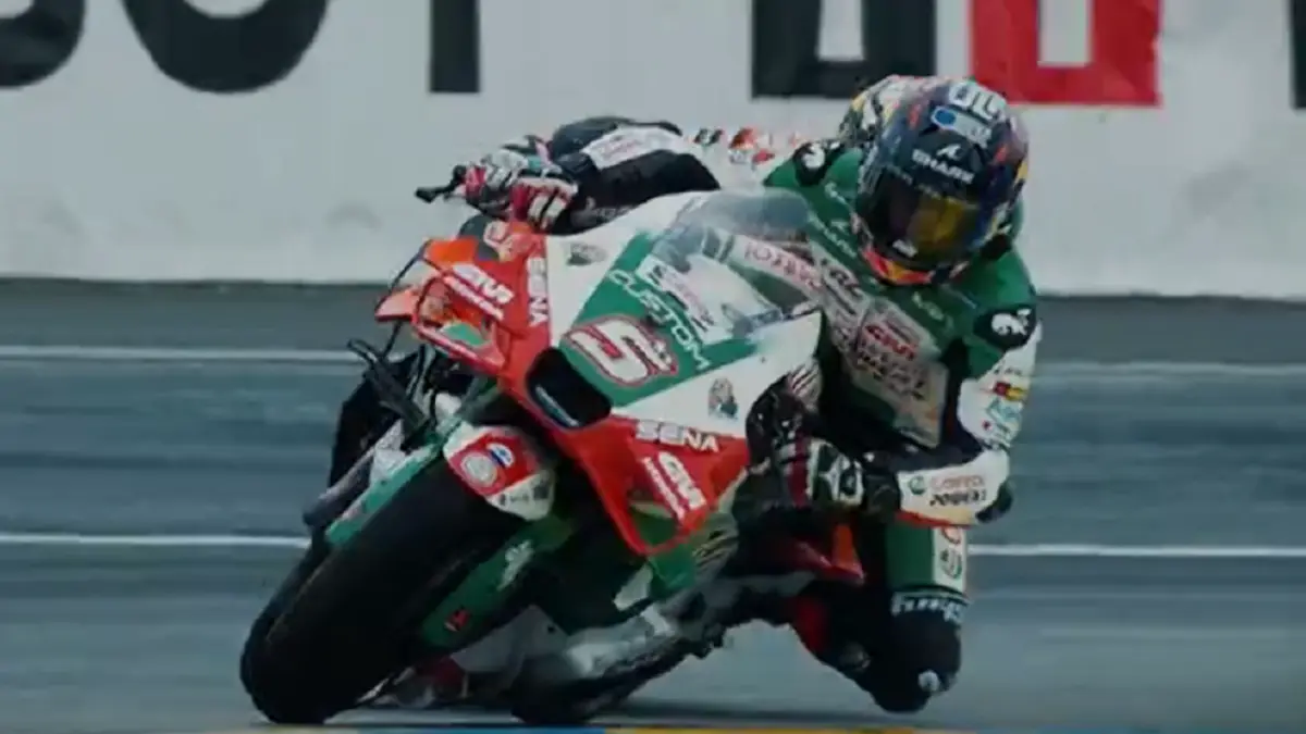 Suasana balapan MotoGP di Sirkuit Le Mans saat memecahkan rekor penonton. (Dok. Motogp)