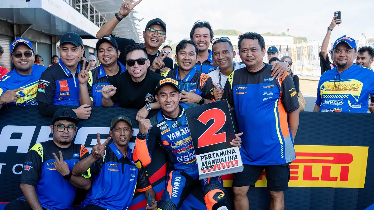 Menangi Race dan Pimpin Klasemen, Modal Positif Yamaha Awali Kejurnas Mandalika Racing Series 2026