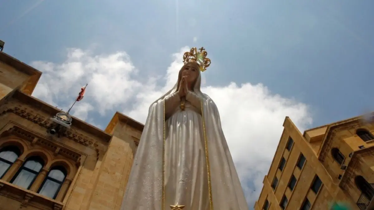 Patung Bunda Maria. (Anadolu)