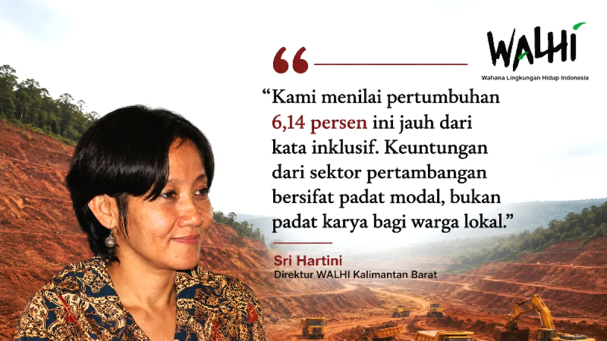 Direktur WALHI Kalbar, Sri Hartini