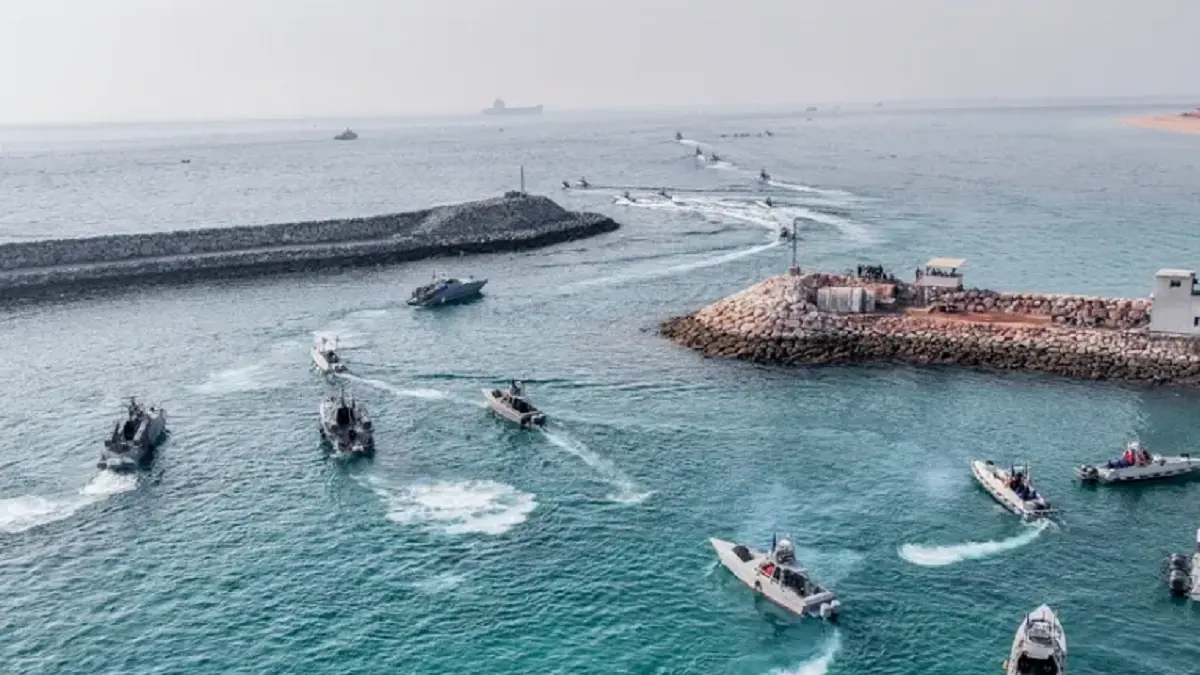 Ilustrasi- Speedboat Angkatan Laut IRGC. (Aljazeera)