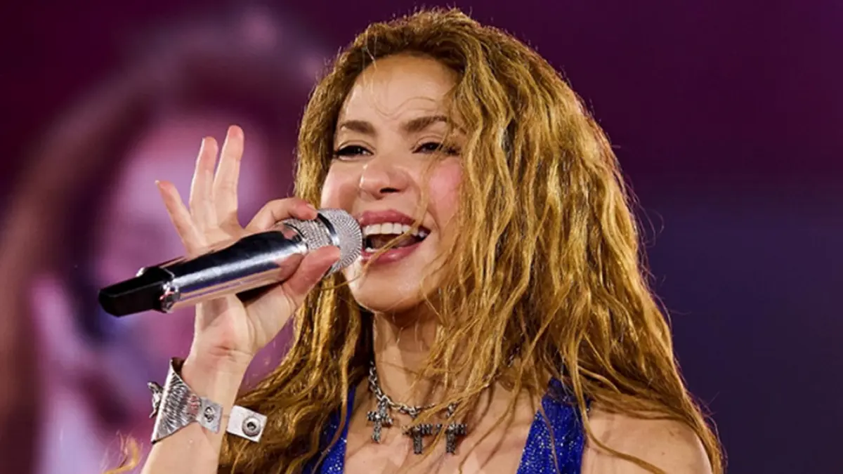 Shakira menggoda penggemar lewat teaser lagu resmi FIFA World Cup 2026 di Stadion Maracana. (INSTAGRAM/@shakira)