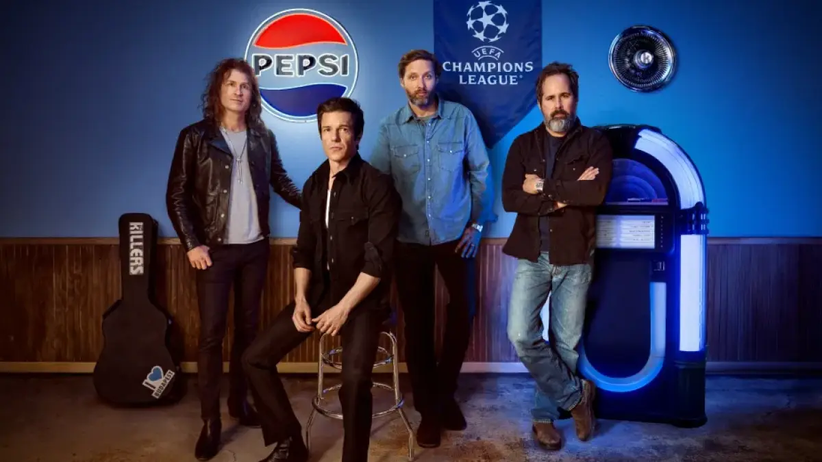The Killers dipastikan tampil dalam Kick Off Show Final Liga Champions UEFA 2026 di Budapest. (Dok.UEFA)