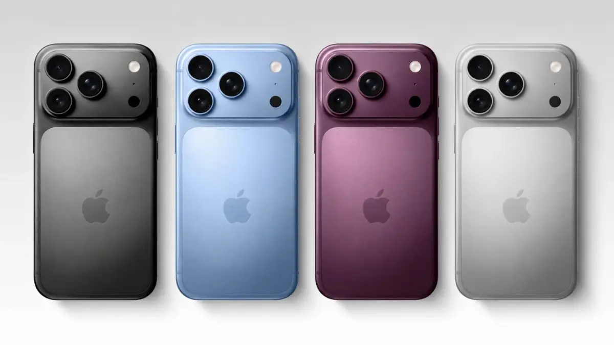 Ilustrasi seri iPhone 18 Pro. (ILUSTRASI AI)