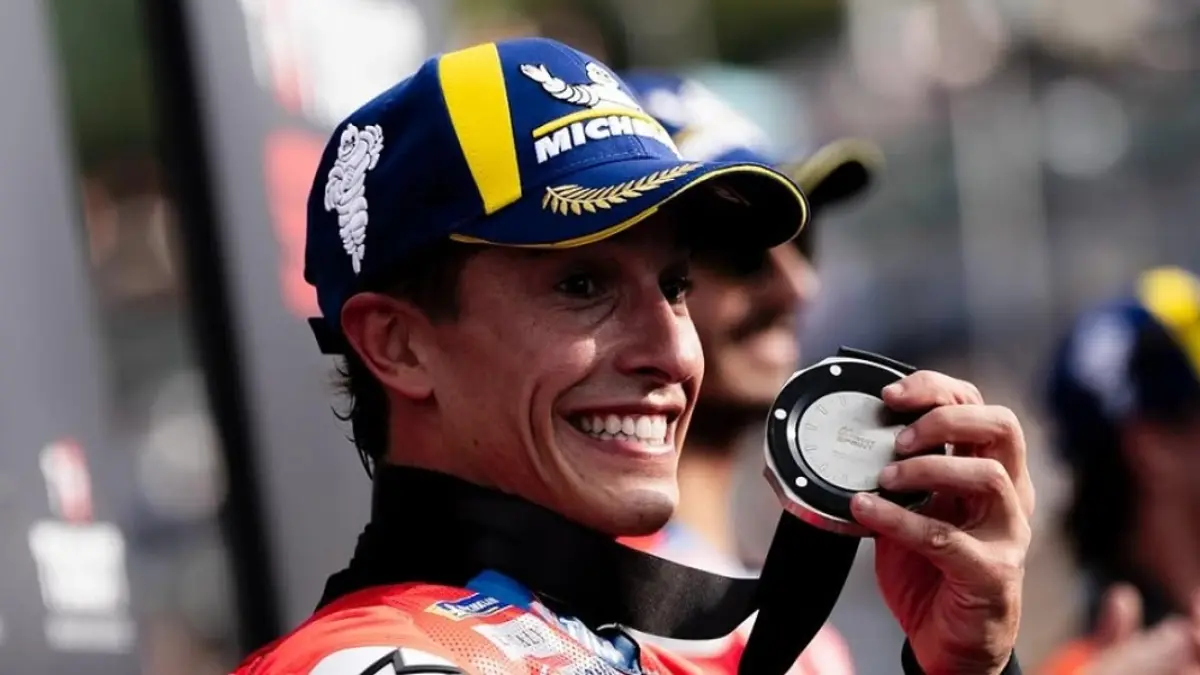 Marc Marquez saat menjalani sesi kualifikasi MotoGP Prancis 2026 di Sirkuit Le Mans.(INSTAGRAM@marcmarquez93)