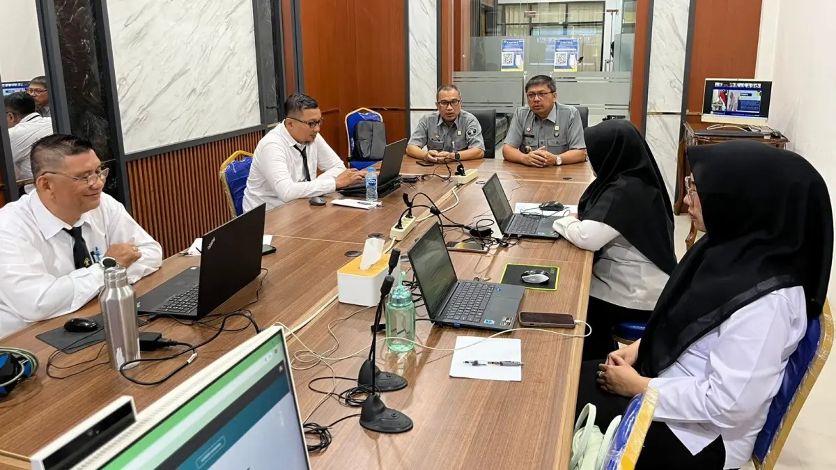 Kantor Wilayah Kementerian Hukum Kalimantan Barat melaksanakan Penilaian Kompetensi Jabatan Fungsional Analis Hukum dan Penyuluh Hukum Tahun 2026 pada Senin (11/5). (DOK KANWIL KEMENKUM KALBAR)
