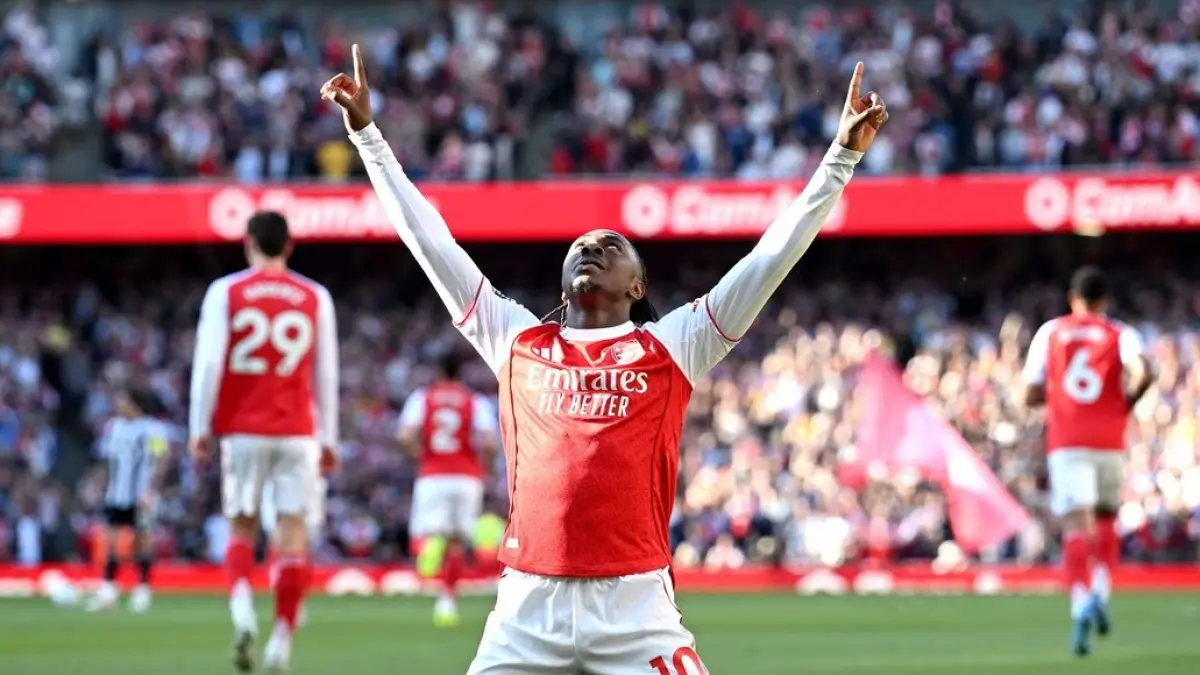 The Gunners harus membayar bonus GBP 10 juta (Rp 236,7 miliar) kepada Palace seandainya Eze merasakan gelar juara Premier League. (Dok. Arsenal)