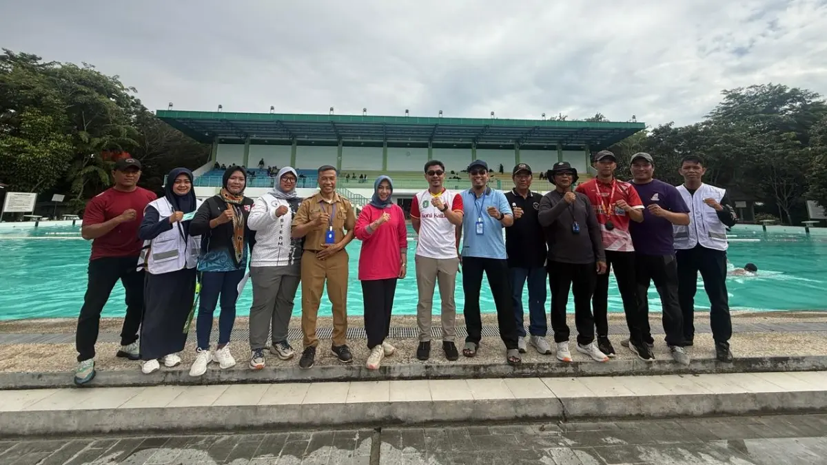 Olimpiade Olahraga Siswa Nasional (O2SN) tingkat SMA sederajat se Kota Pontianak (12/5). (ISTIMEWA)