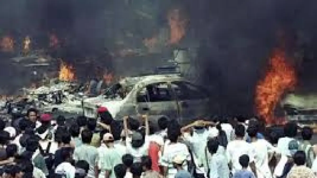Salah satu memen peristiwa kelam Tragedi Trisakti  (DOK JAWA POS)