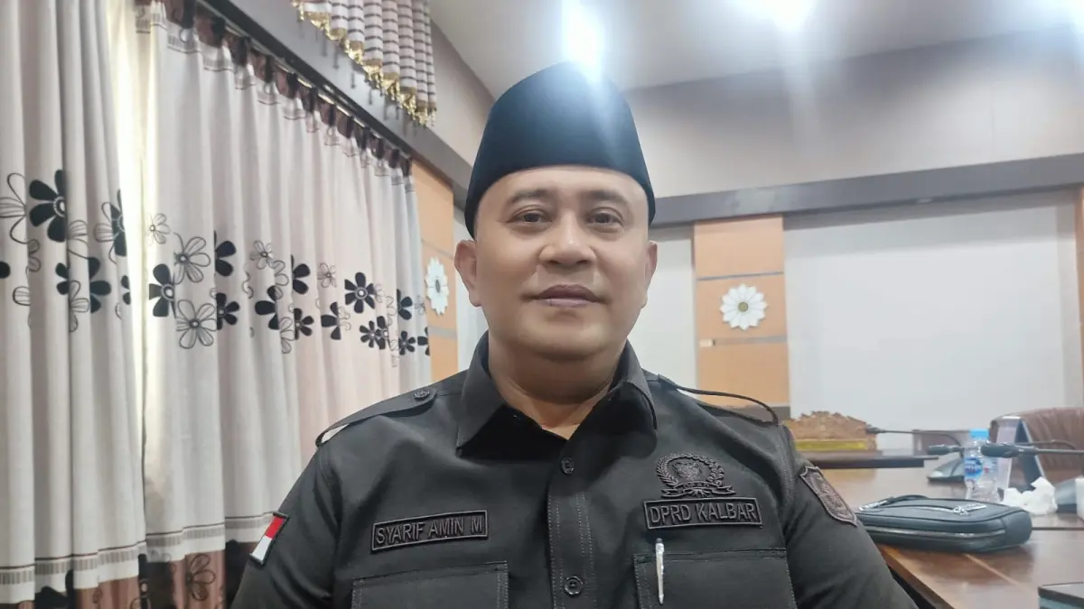 Ketua Komisi III DPRD Kalimantan Barat, Syarif Amin Muhammad Assegaf