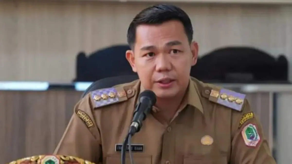 Bupati Kapuas Hulu, Fransiskus Diaan. (ISTIMEWA)