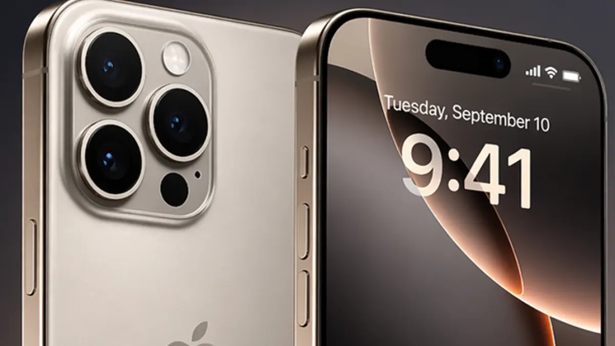 iPhone 18 Pro yang diprediksi hadir pada musim gugur 2026. (Ilustrasi AI)