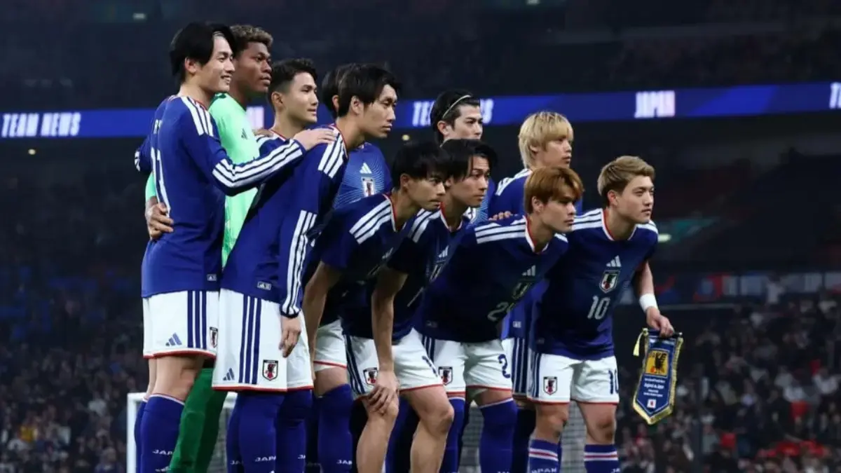 Skuad tim nasional Jepang. (Instagram/@japanfootballassociation)