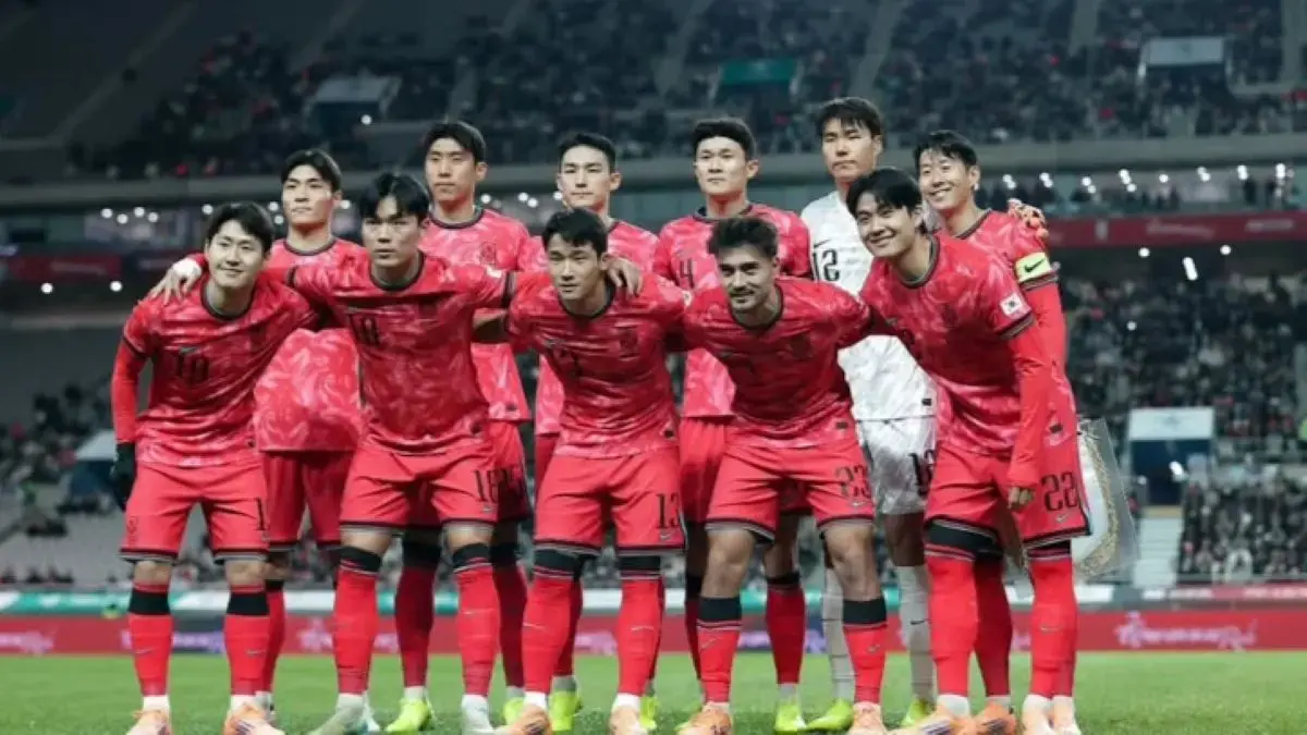 Skuad Timnas Korea Selatan. (Dok. Son Heung-min)