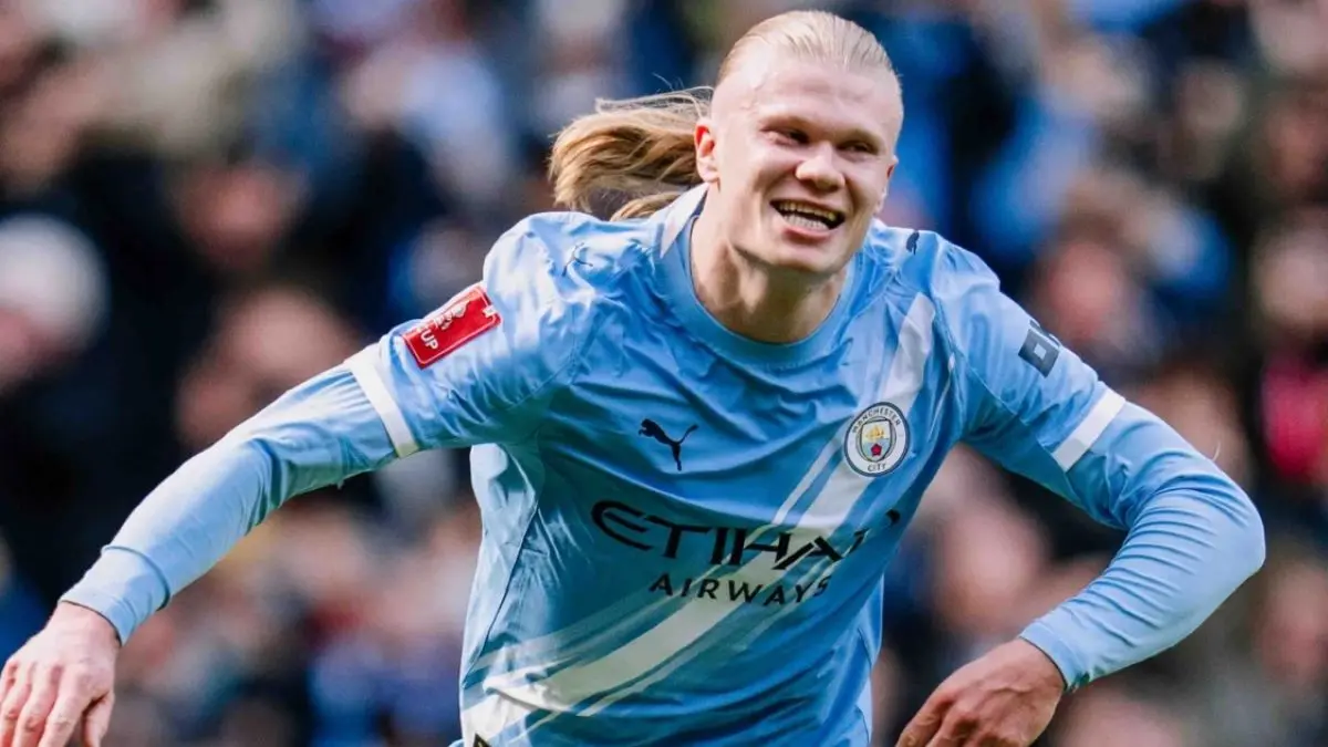 Erling Haaland. (Mancity.com)