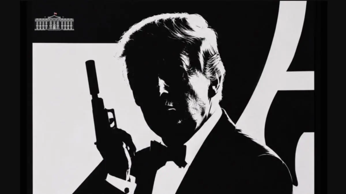 Gambar AI Donald Trump menjadi James Bond. (White House/Variety)