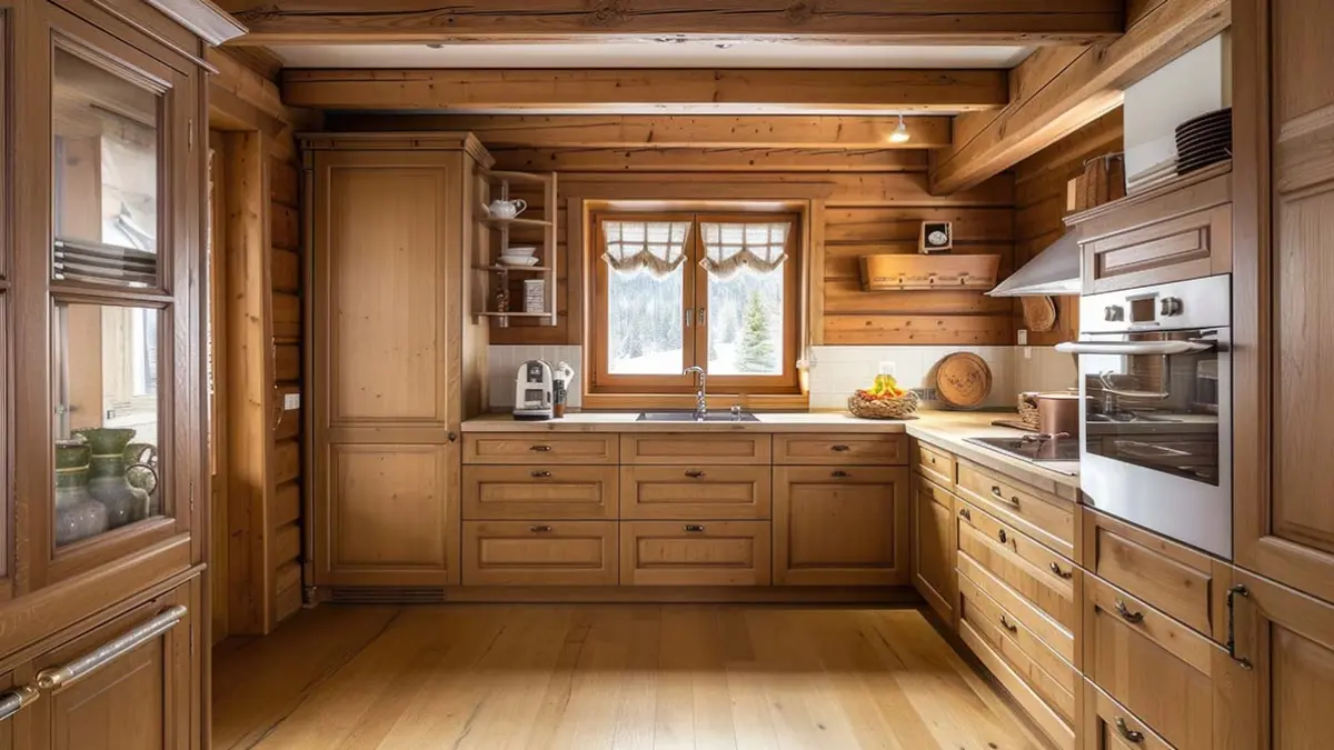 Ilustrasi dapur kayu (FREEPIK)