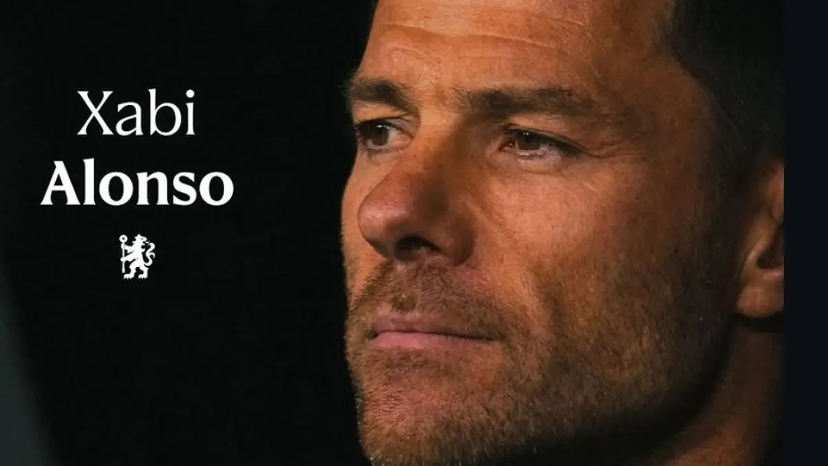 Xabi Alonso resmi ditunjuk Chelsea sebagai pelatih baru usai sukses bersama Bayer Leverkusen. (INSTAGRAM/@chelseafc)