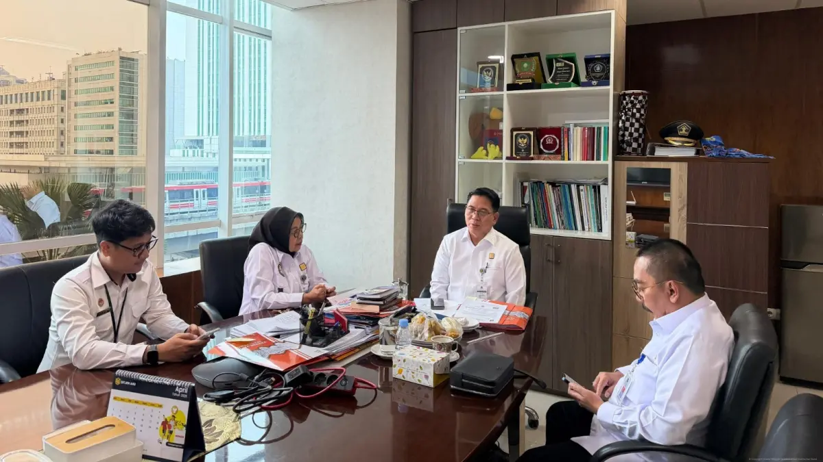 Kantor Wilayah Kementerian Hukum Kalimantan Barat menggelar koordinasi dengan Ditjen AHU di Kantor Ditjen AHU, Rabu (13/5). (DOK KANWIL KEMENKUM KALBAR)