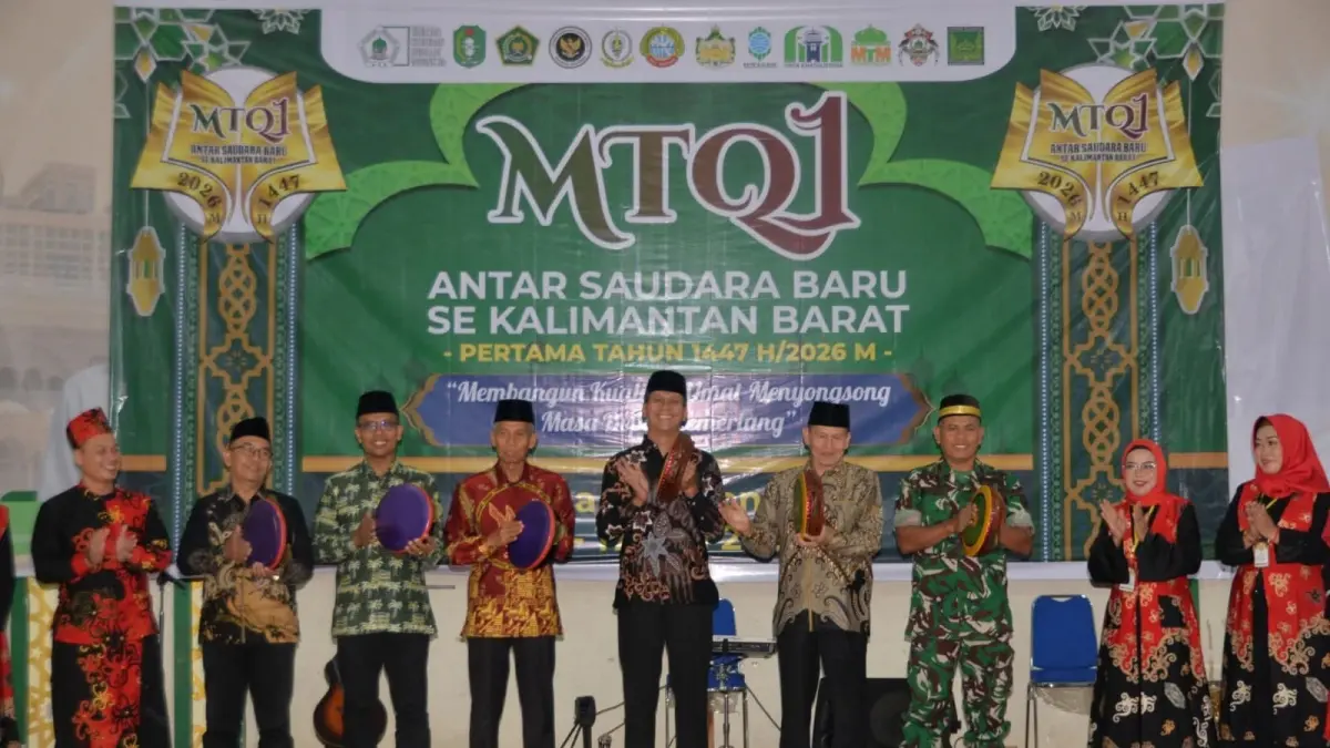 Musabaqah Tilawatil Qur’an (MTQ) I Antar Saudara Baru Provinsi Kalimantan Barat yang digelar di Aula Asrama Haji Kota Pontianak, 15-17 Mei 2026.  (ISTIMEWA)