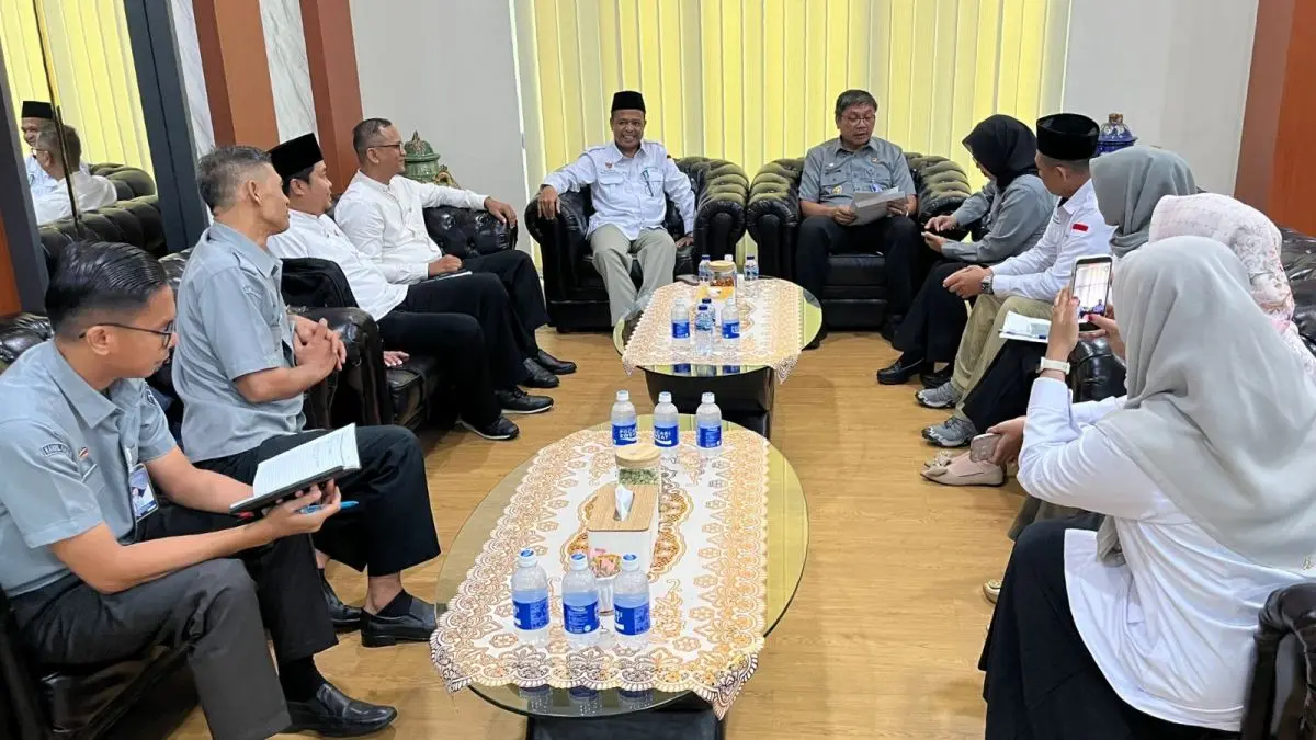 Baznas Kalbar menggelar audiensi bersama Kantor Wilayah Kementerian Hukum Kalimantan Barat pada Senin (18/5). (DOK KANWIL KEMENKUM KALBAR)