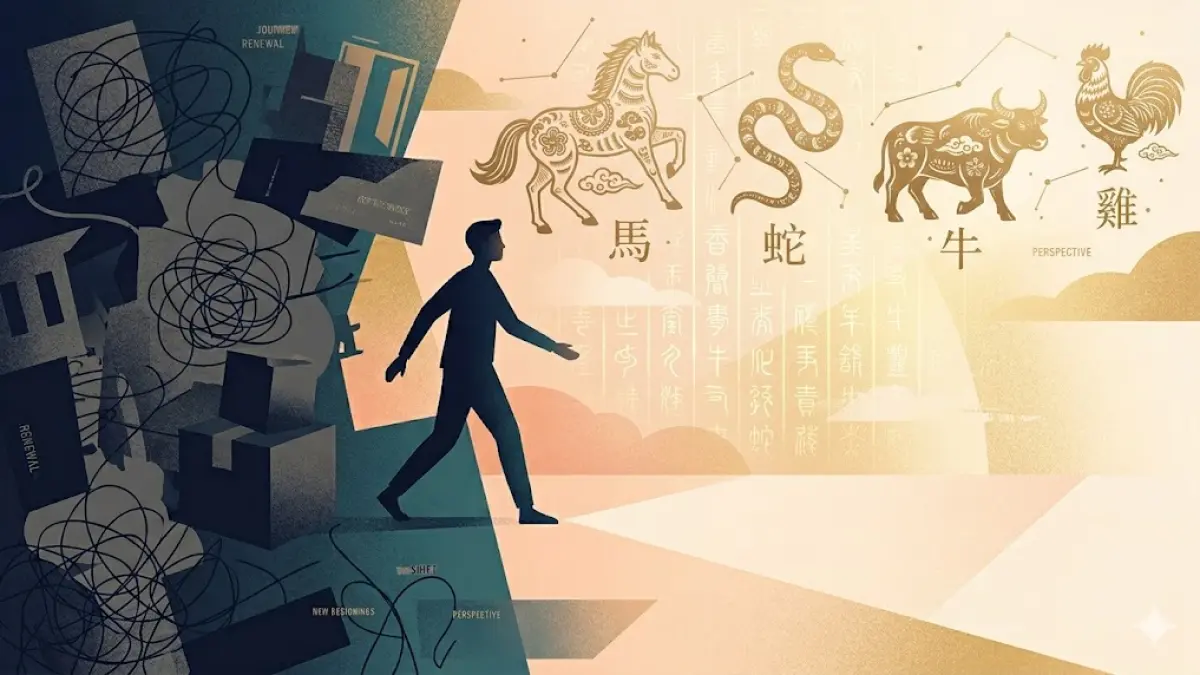 Ilustrasi 4 Shio yang bakal mengalami titik balik dan reset hidup.
