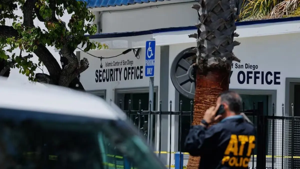 Islamic Center San Diego yang menjadi lokasi penembakan.(CBC)