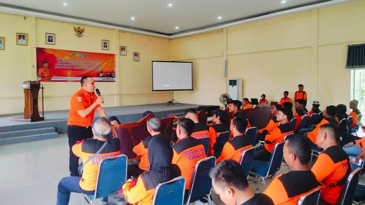 Kegiatan SAR Community Potensi SAR di Aula Kantor Camat Sungai Raya, Senin (18/5). (ISTIMEWA)