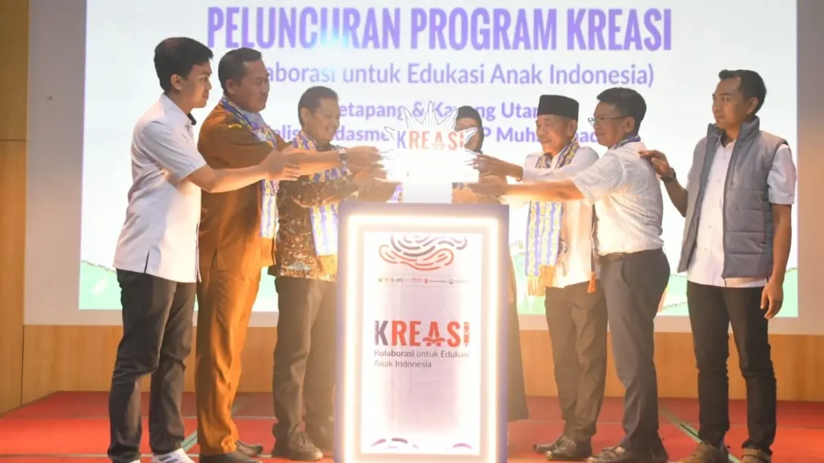 Kick off gabungan Ketapang dan Kayong Utara program kreasi tahun ke II di Hotel Grand Zuri Ketapang, Selasa (19/5). (PROKOPIM KKU)