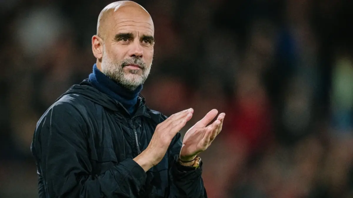 Pep Guardiola membuka peluang meninggalkan Manchester City setelah gagal mempertahankan gelar Premier League. (Dok. Man. City)