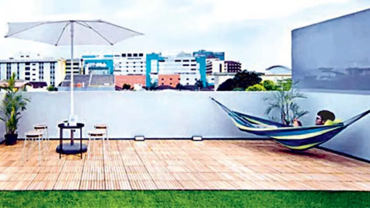 Rooftop bisa dimanfaatkan menjadi ruang baru asal dibangun dengan bahan dan desain tepat. (DOK JAWAPOS)