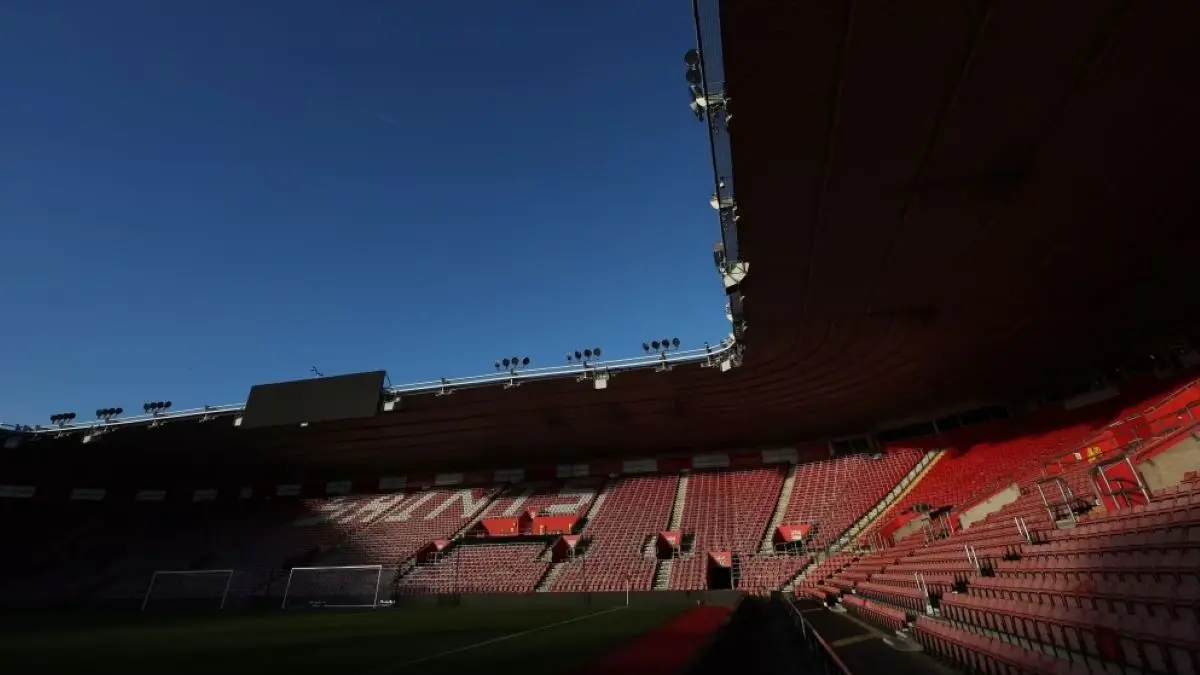 Stadon St Mary markas Southampton. (Southampton FC)