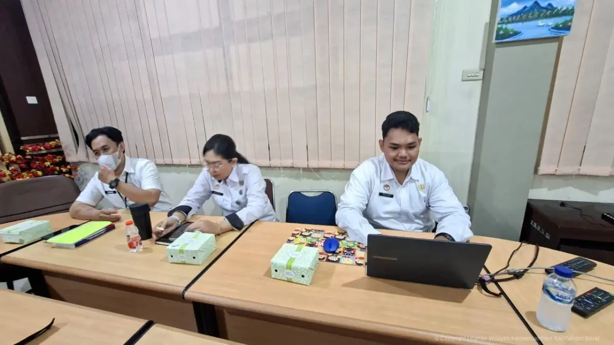 Kantor Wilayah Kementerian Hukum Kalimantan Barat menggelar harmonisasi Raperbup Melawi pada Rabu (20/5). (DOK KANWIL KEMENKUM KALBAR)