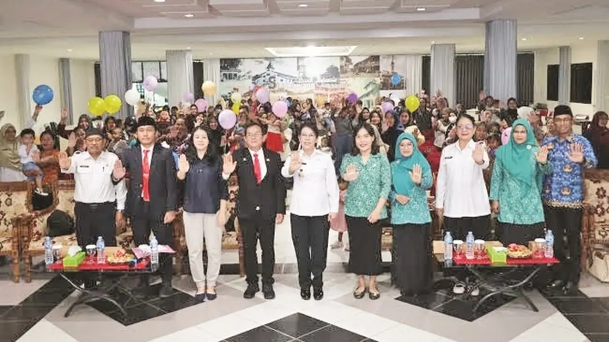 Gerakan Cegah Stunting 2026 di kantor Wali Kota Singkawang. (ISTIMEWA)