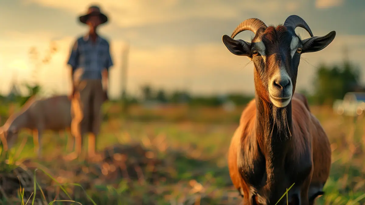 Ilustrasi kambing yang siap dikurbankan pada iduladha tahun ini. (MAGNIFIC)