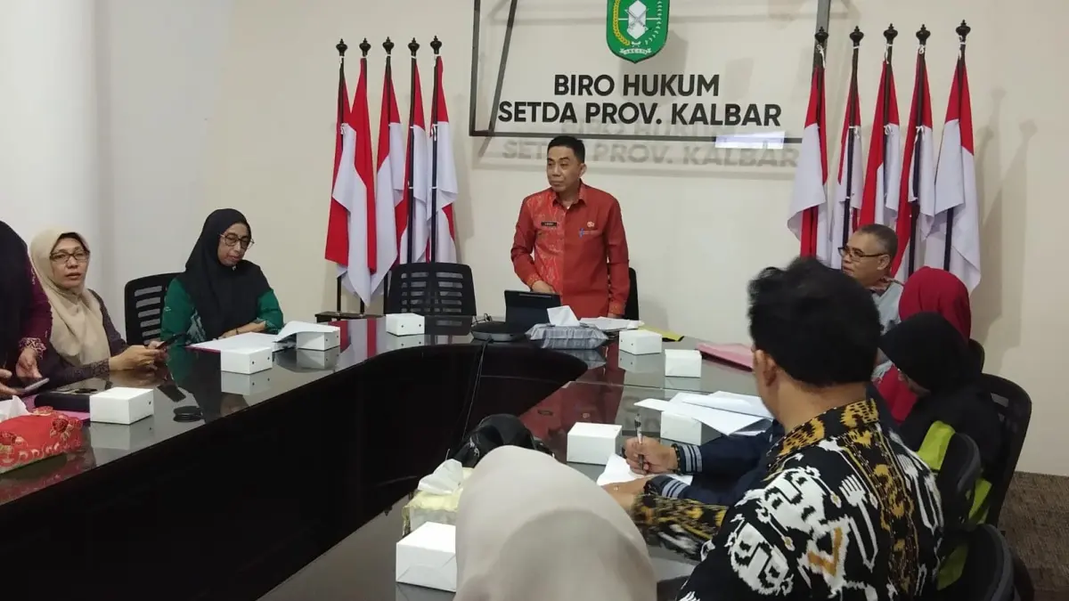 Kantor Wilayah Kementerian Hukum Kalimantan Barat menghadiri rapat pembahasan Raperda Kota Pontianak tentang Pemajuan Kebudayaan pada Kamis (21/5). (DOK KANWIL KEMENKUM KALBAR)