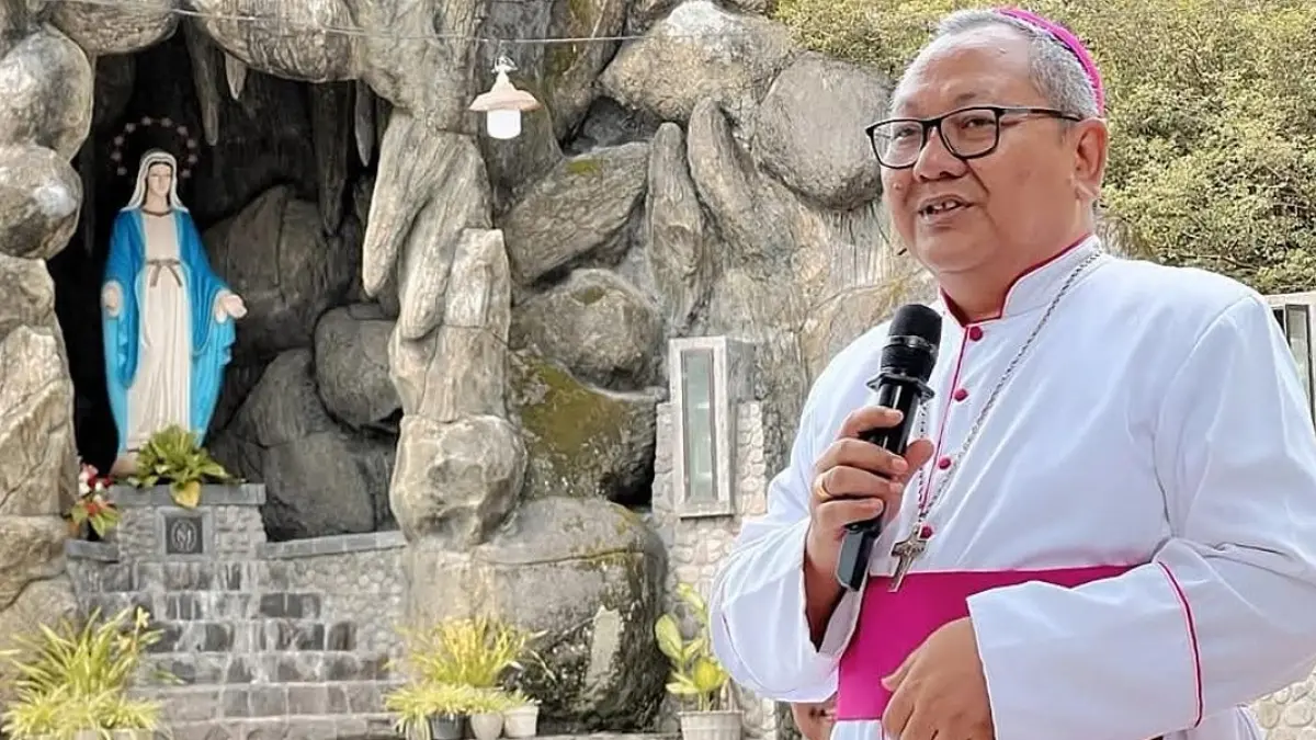 Ketua Komisi Komunikasi Sosial KWI, Mgr Agustinus Tri Budi Utomo, menyoroti pentingnya menjaga nilai kemanusiaan di tengah perkembangan AI. (Dok. Komsos KWI)