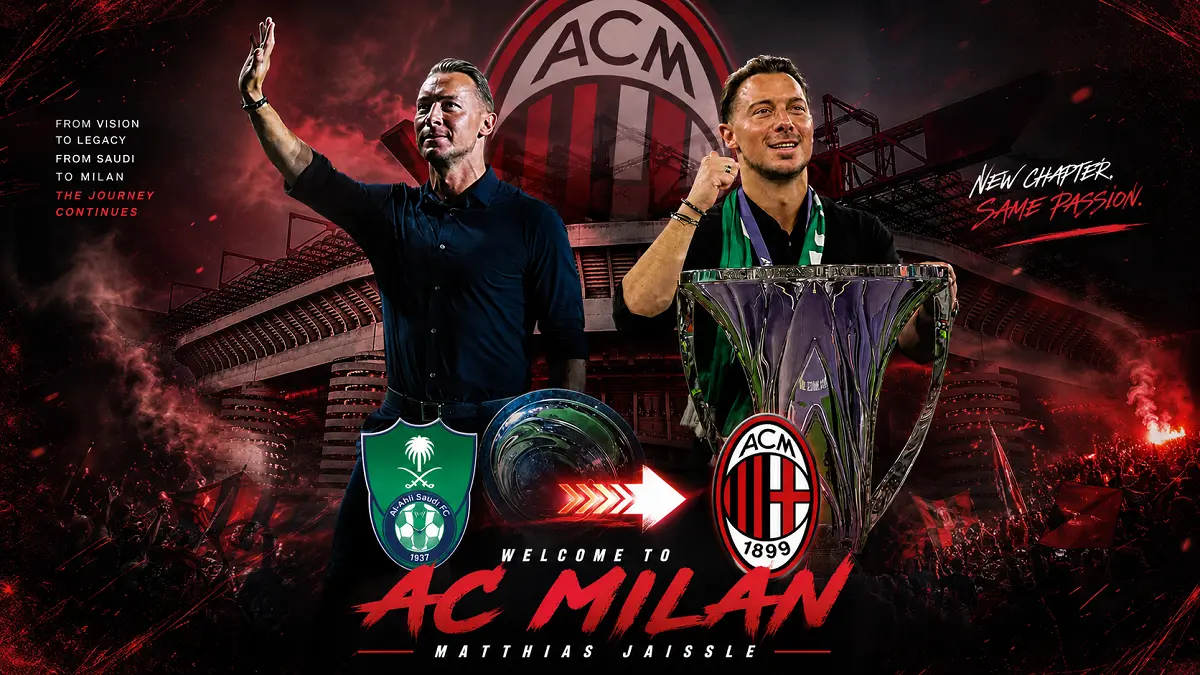 Matthias Jaissle masuk radar AC Milan untuk proyek pelatih baru musim depan. (IG, diolah AI)
